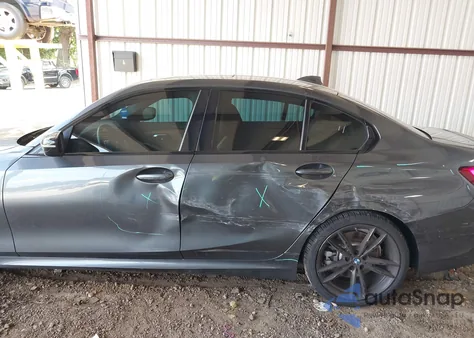 2021 BMW 330I из США, поврежденный, VIN 3MW5R1J04M8B55045